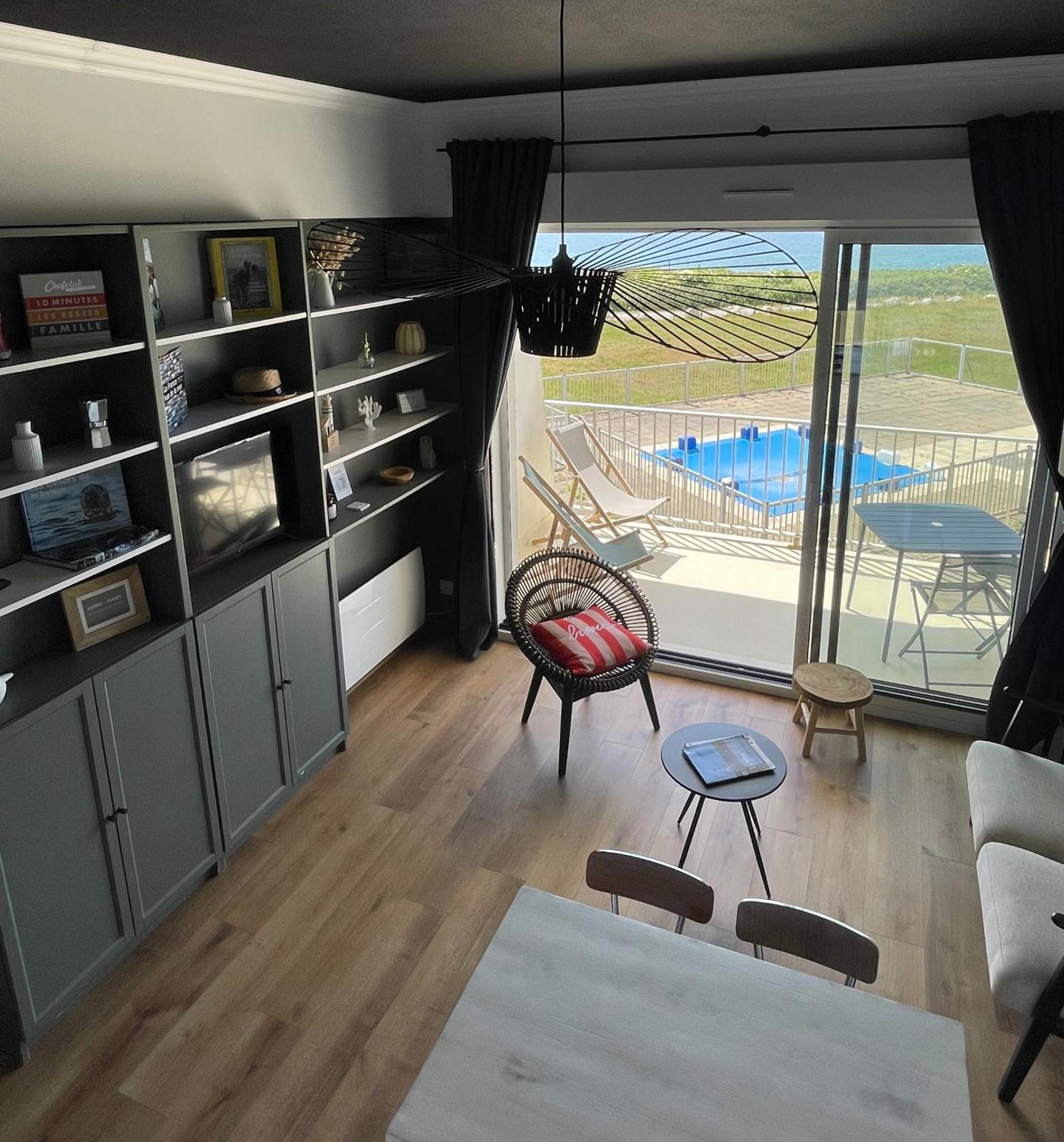 Ferienwohnung Esprit Loft Face A L'Ocean Guidel Exterior foto
